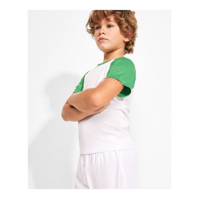 APPLETON KIDS - funktions t-shirt kurzam rundhals und raglanärmeln in kontrastfarbe