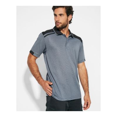 ROCKVILLE - Kurzarm-Poloshirt in Farbkombination