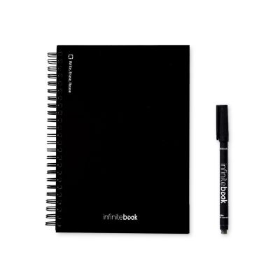 STARTER KIT INFINITEBOOK A5 - Kit bestehend aus einem Infinitebook, Reinigungsset, Marker und Markerhalter