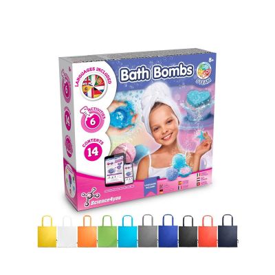 Bath Bombs Kit V - Lernspiel lieferung inklusive einer faltbaren geschenktasche aus 190T