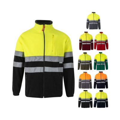 VL EROS - Zweifarbige Fleecejacke (280g/m²), aus Polyester (100%)