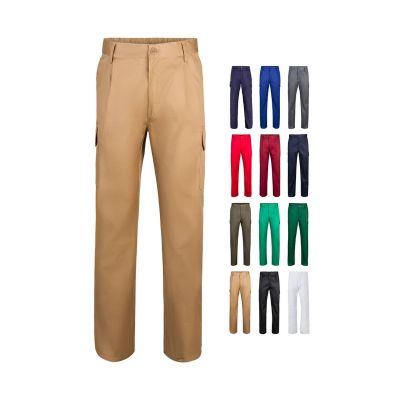 VL MABON - Hose mit mehreren Taschen aus Twill (200 g/m²), aus Baumwolle (35 %) und Polyester (65 %)