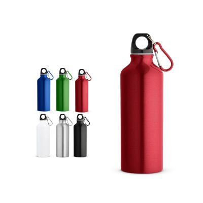 RE-LANDSCAPE M - Flasche aus recyceltem Aluminium 530 mL mit Karabiner