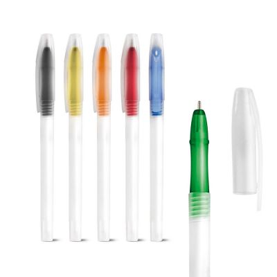 LUCY - PP-Kugelschreiber mit farbiger Spitze