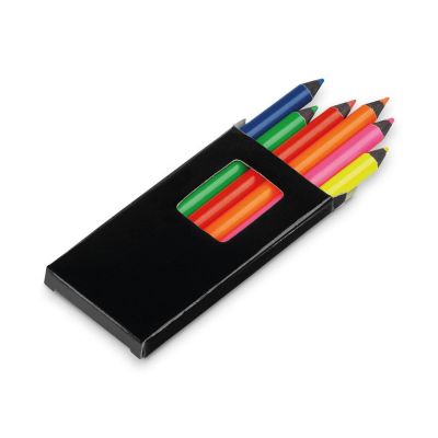 MEMLING - Bleistiftbox mit 6 Buntstiften