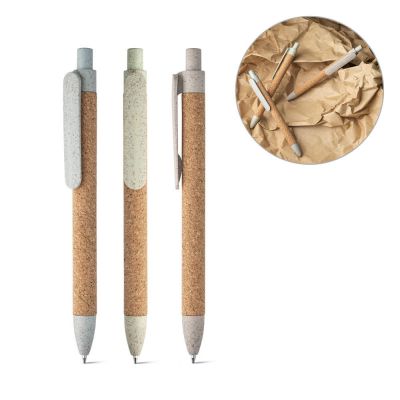 GOYA - Kugelschreiber aus Kork und Weizenstrohfaser