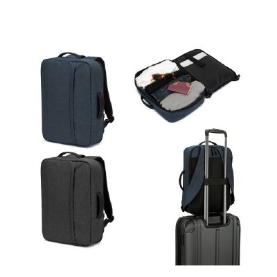 NIAMEY - Tasche aus hochdichtem, recyceltem 300D-Polyester für Laptop 15'6