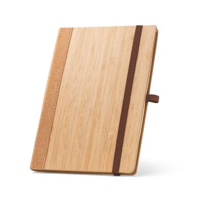 ORWELL - A5-Notizbuch aus Bambus- und Korkblättern mit unlinierten Blättern