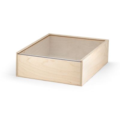 BOXIE CLEAR L - Holzschachtel L