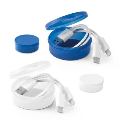 EMMY - USB-Kabel mit 3-in-1-Stecker aus ABS und PVC