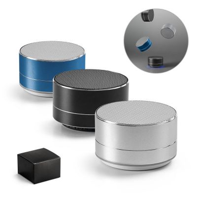 FLOREY - Tragbarer Lautsprecher aus Aluminium mit Mikrofon