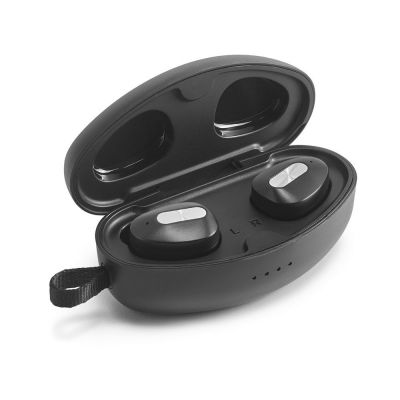DESCRY - kabellose In-Ear Kopfhörer aus Metall und ABS inkl. Ladegerät
