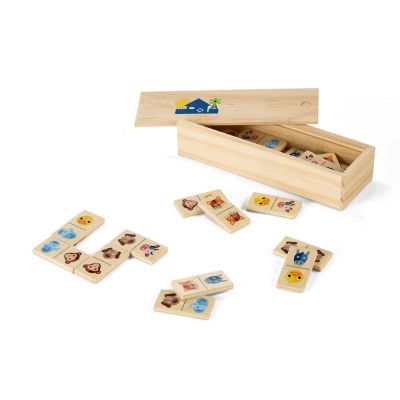 DOMIN - Dominospiel aus Holz
