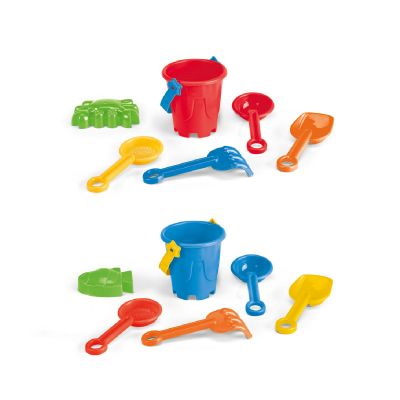 VALLARTA - StrandEimer aus PP mit 5 Zubehörteilen