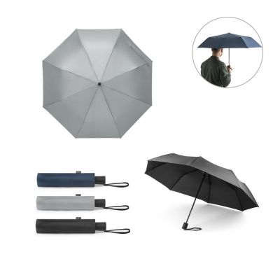 CIMONE - Faltbarer Regenschirm aus rPET mit PP-Griff