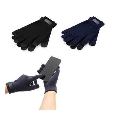 BURROW - Handschuhe aus recyceltem Polyester (100% rPET), mit Tastspitzen