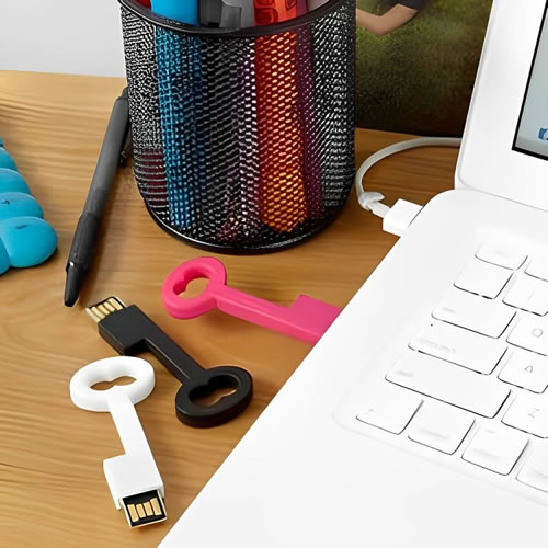 Kunststoff-USB-Sticks mit Logo