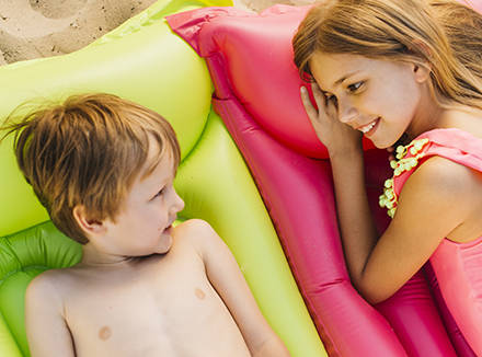 luftmatratzen und luftkissen bedrucken