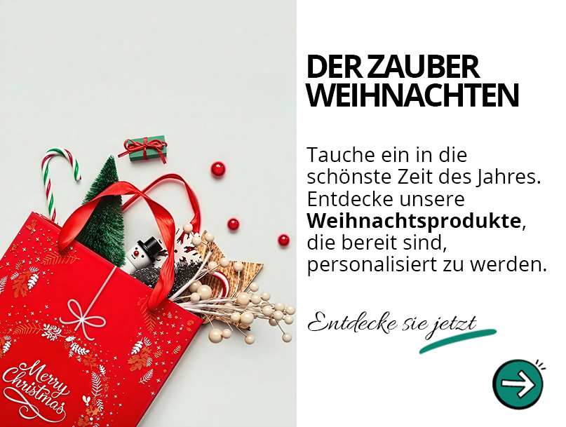 Weihnachtsartikel bedrucken