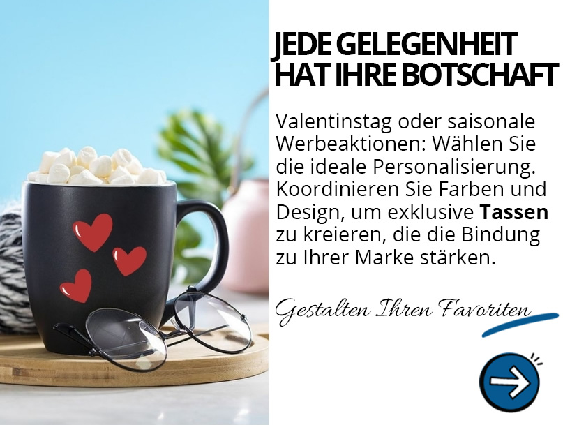 Personalisierte Tassen