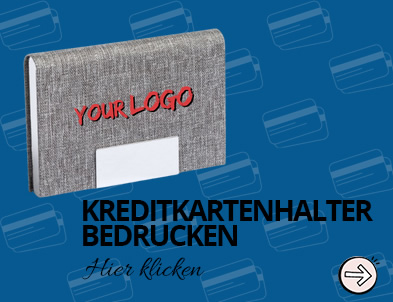 Kreditkartenhalter bedrucken