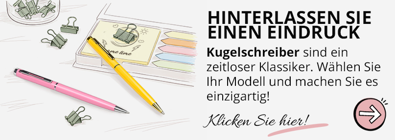 Kugelschreiber bedrucken