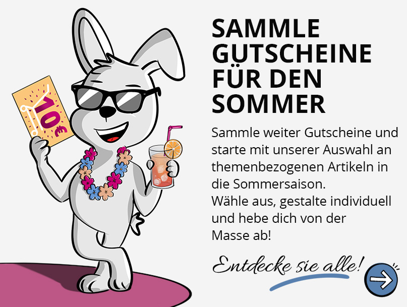 Personalisierte Strandartikel