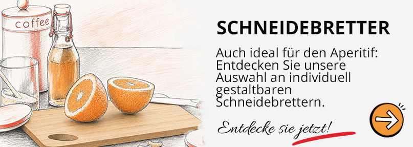 Schneidebrett bedrucken
