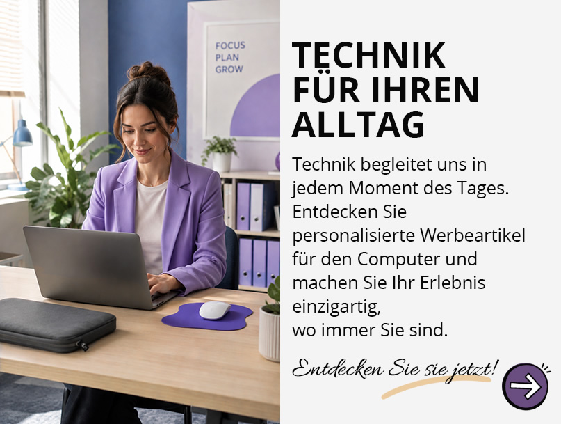 Computer-Artikel bedrucken