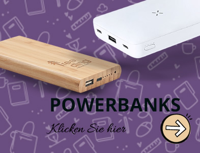 Powerbanks bedrucken