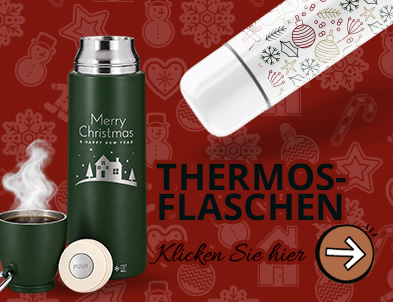 Thermosflaschen bedrucken