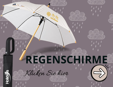 Regenschirme bedrucken