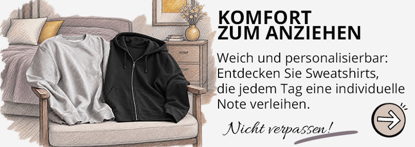 Hoodies & Sweatshirts bedrucken